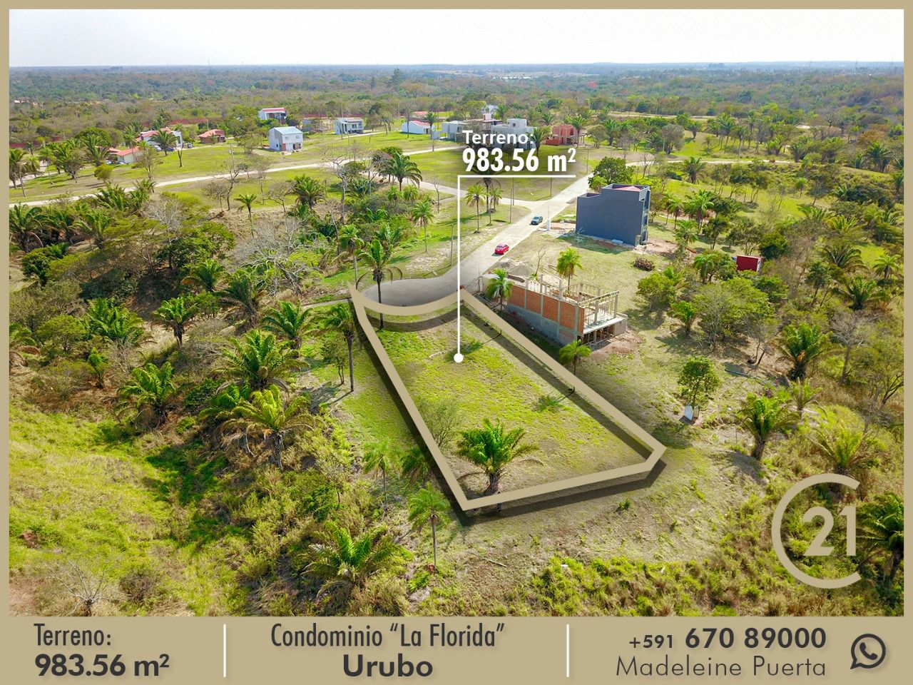 Terreno en Venta Zona Urubo